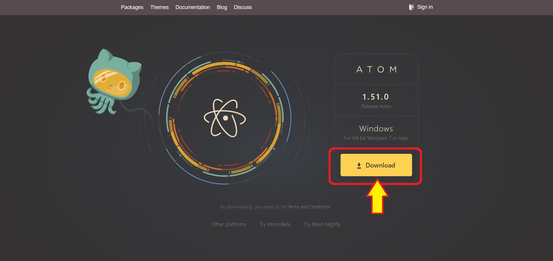 atomトップページの画像